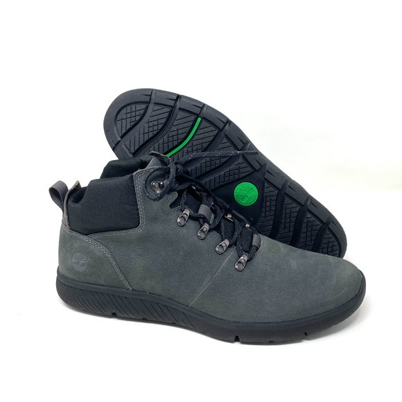 Timberland Men's Size TB A1UC5 021 BOLTERO MID HIKER BOOTS Grey Nubuck Leather - Picture 2 of 11